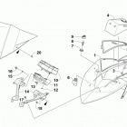ZR 8000 LTD 129 ES ET Black (US) Ветровое стекло и панель инструментов