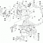 SR VIPER X-TX SE 141 RUSSIAN BLUE Передний бампер и рама