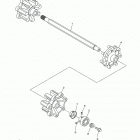 RS VIKING PROFESSIONAL VK10FS/VK10FW Привод трака 1