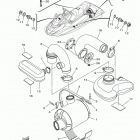 WAVE RUNNER FX SHO FA1800P Выхлопная система 3