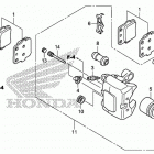 TRX500FA6 Передний суппорт