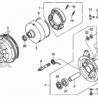 TRX90X Задний тормоз