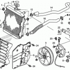 TRX420FA2 Радиатор