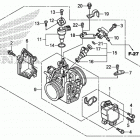 TRX500FA6 Корпус Дросселя