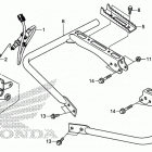 TRX420FA5 Подножки и педали