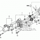 TRX500FA6 Control motor