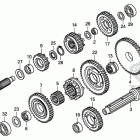 TRX500FM6 Трансмиссия