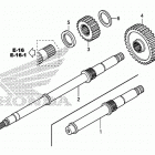 TRX420FA2 Вал ведущий