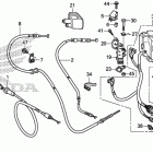 TRX420FA5 Рычаги & переключатели & тросы