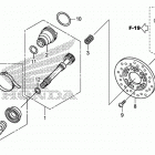 TRX420FA5 Карданный вал