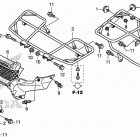 TRX420FA2 Багажник