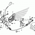 TRX500FA6 Рычаг переключения