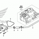 TRX420FA2 Крышка водяной помпы
