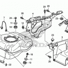 TRX420FA5 Топливный бак