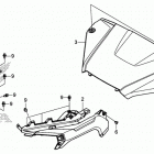 SXS500M Front fender@hood