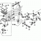 TRX500FA6 Передний тормозной цилиндр