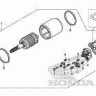 TRX500FA6 Стартер