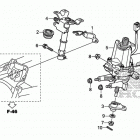 TRX500FM7 Steering shaft (eps)