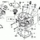 SXS500M Головка цилиндра