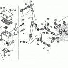 TRX420FA2 Главный тормозной цилиндр -передний