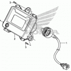 TRX500FA6 Спидометр