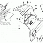 TRX420FA5 Side cover@tank cover