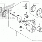 TRX420FA2 Передний тормозной суппорт