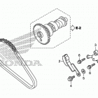 TRX500FA6 Цепь ГРМ и натяжитель