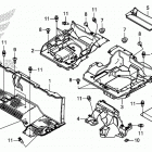 SXS500M Seat bottom cover