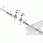 TRX500FM6 Рулевые тяги
