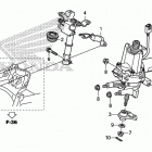 TRX420FA6 Steering shaft (eps)
