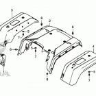 SXS500M Заднее крыло
