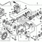 TRX500FA6 Передний редуктор