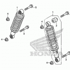 TRX420FA2 Передние аммортизаторы