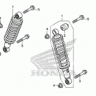 TRX420FA5 Передние аммортизаторы