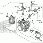 TRX420FA5 Корпус Дросселя