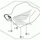 TRX500FM6 Сиденье