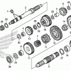 TRX420FA2 Трансмиссия 1