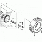 TRX90X Переднее колесо