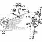 TRX500FA6 Steering shaft (eps)