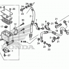 TRX500FM6 Передний тормозной цилиндр