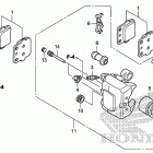 TRX500FM6 Передний суппорт