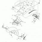 V STAR 950 TOURER XVS95CTFCW/XVS95CTFL/XVS95CTFW/XVS95CTFCL Крыло