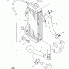 YZ85 YZ85F Радиатор и Патрубки
