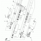 YZ250F YZ250FFW/YZ250FFL Передняя вилка
