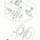 SUPER TENERE ES XTZ12EFR/XTZ12EFCR Задний суппорт