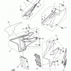 YZ250 YZ250F2 Боковая панель