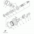V STAR 650 CUSTOM XVS65FB/XVS65FCB Промежуточный ведущий вал