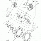 FJ09 FJ09FCGY/FJ09FR/FJ09FGY/FJ09FCR Передний тормозной суппорт
