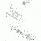 WR250R WR25RF/WR25RFC Водяной насос